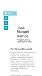 Mobile Screenshot of jmramos.es